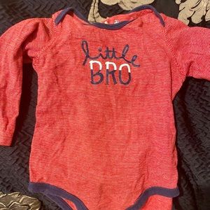 Little Bro Long sleeve onesie